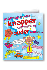 Paper Dreams Wenskaarten - Mannen worden Knapper Cartoon
