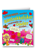 Paper Dreams Wenskaarten - Vrouwen worden Aantrekkelijker Cartoon