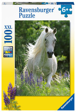 Ravensburger Ravensburger Puzzel  129270  Witte Hengst 100 stukjes XXL Ravensburger Ravensburger Puzzel  129270  Witte Hengst 100 stukjes XXL