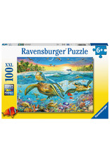 Ravensburger Ravensburger Puzzel 129423 Zeeschildpadden 100 stukjes XXL