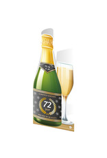 Paper Dreams Champagne Kaart - 72 Jaar