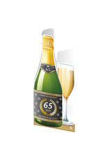 Paper Dreams Champagne Kaart - 65 Jaar