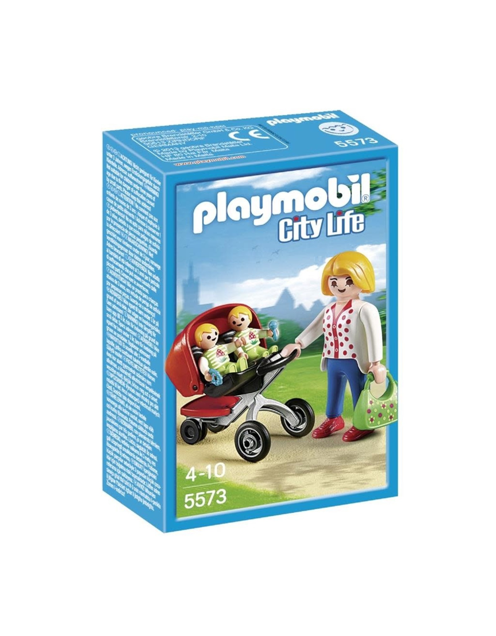 Playmobil Playmobil City Life 5573 Tweeling Kinderwagen