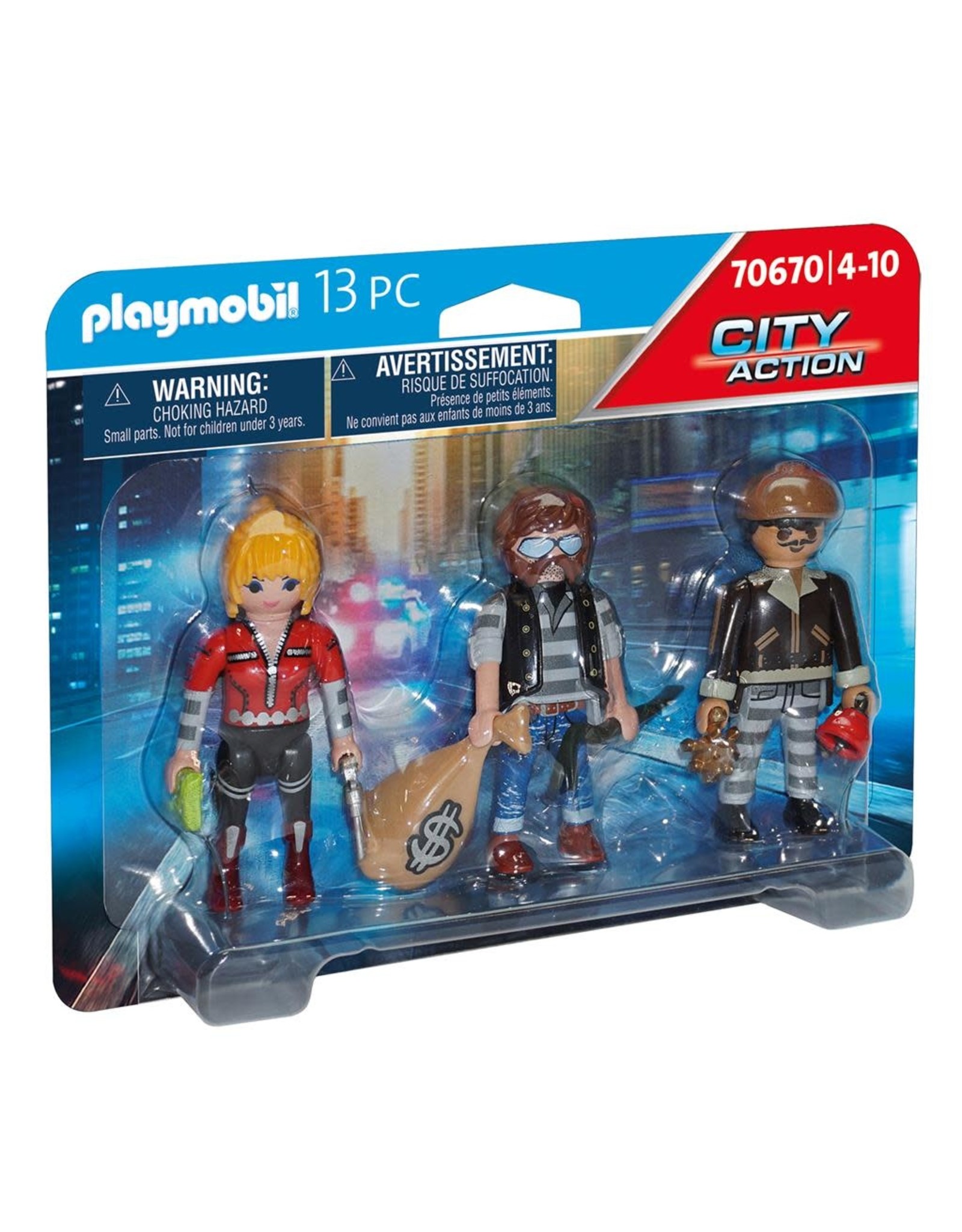 Playmobil Playmobil City Action 70670 Figurenset Boeven