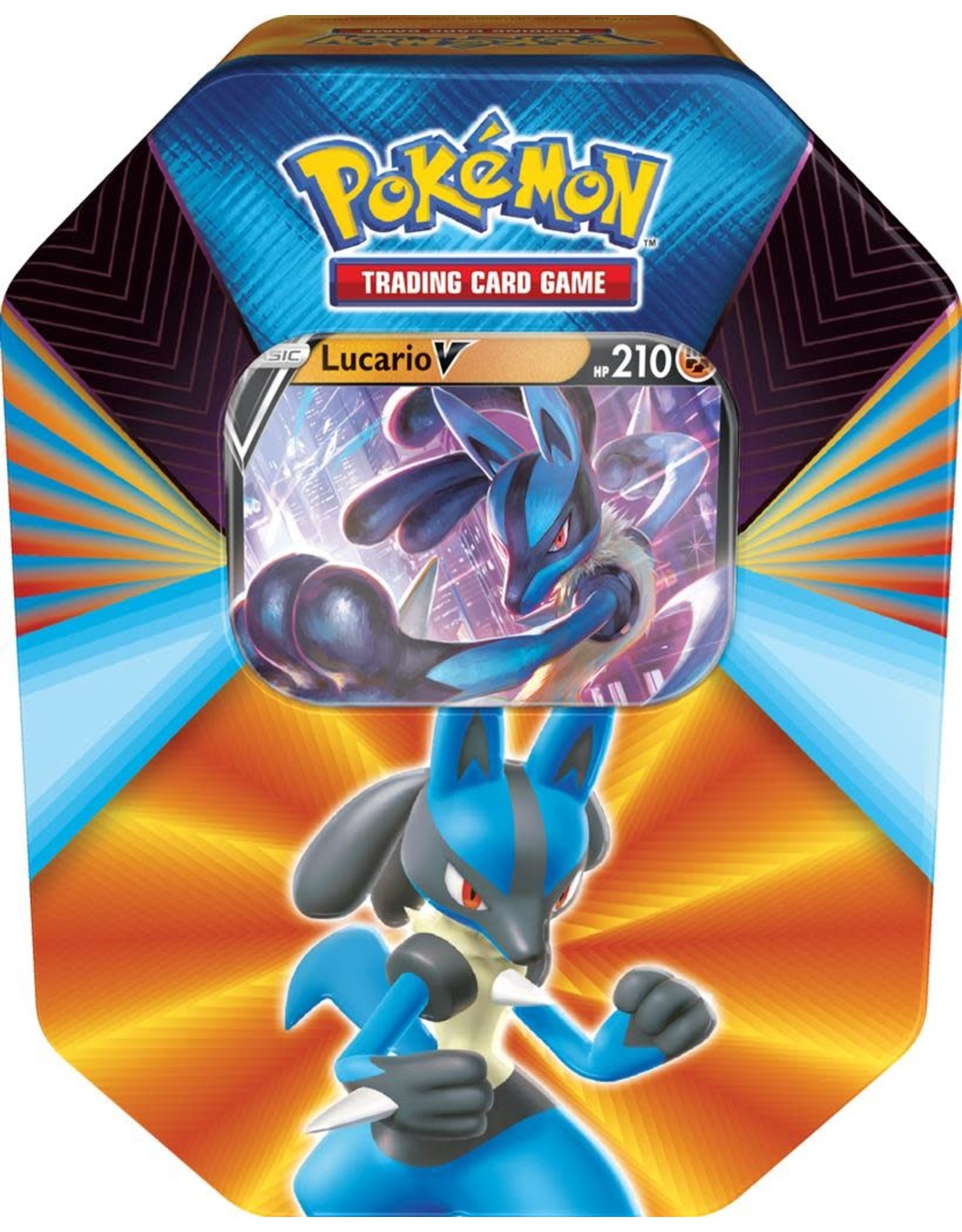 The Pokemon Company Pokémon TCG Spring V Tin 2021 - Lucario