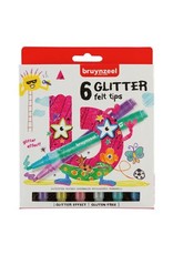 Bruynzeel Bruynzeel Viltstiften Glitter 6stuks 5+