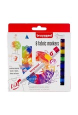 Bruynzeel Bruynzeel Fabric Markers set 8   8+