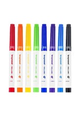 Bruynzeel Bruynzeel Fabric Markers set 8   8+