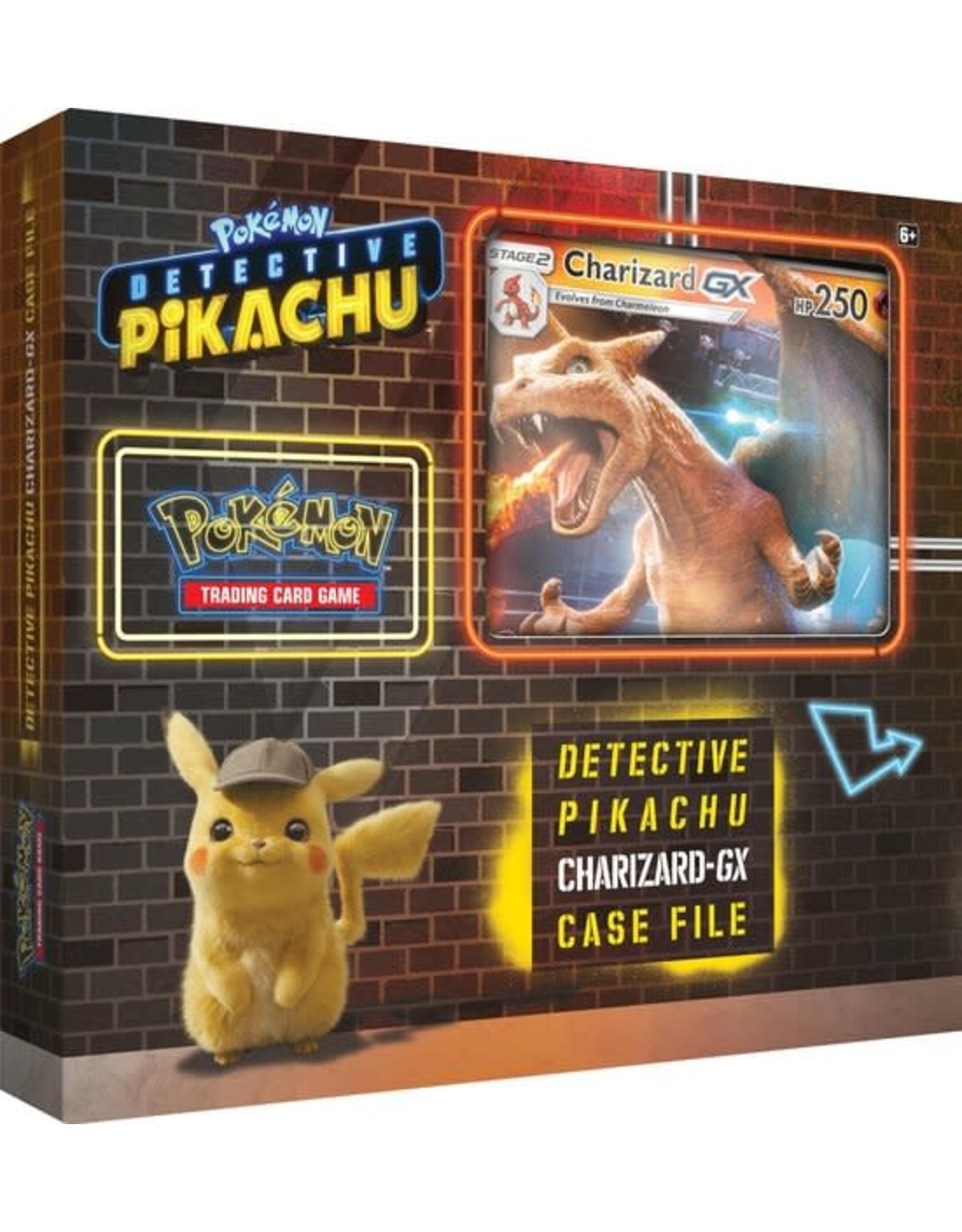 Rationalisatie gevoeligheid Chronisch The Pokemon Company Pokémon TCG Detective Pikachu GX Box Charizard -  Marja's Shop