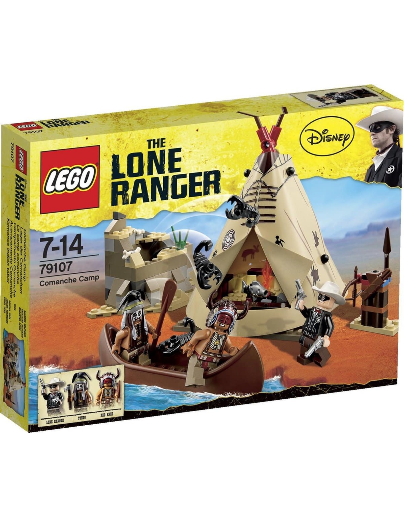 LEGO Lego The Lone Ranger 79107 Comanche Kamp - Comanche Camp