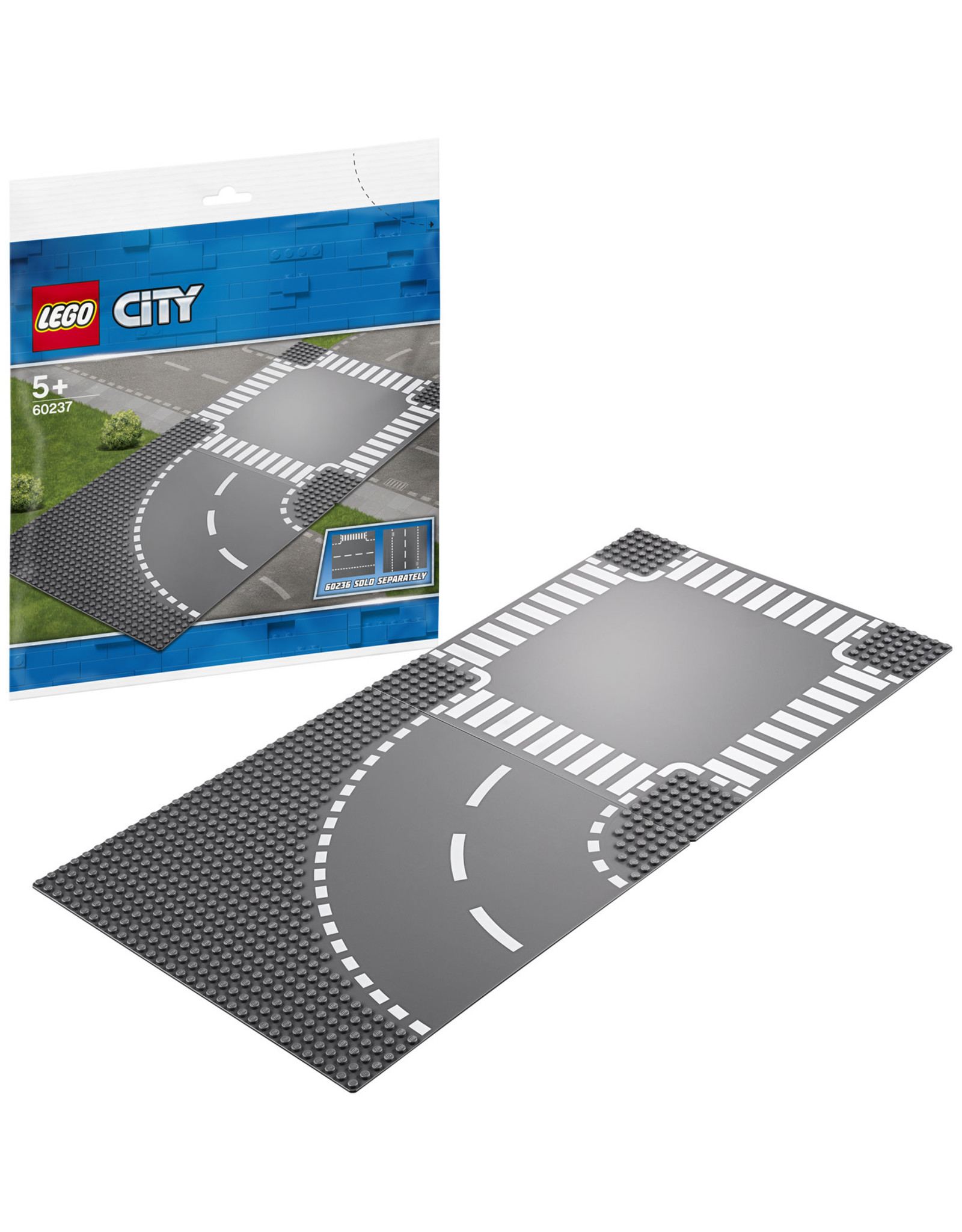 LEGO Lego City 60237 Bocht en Kruising