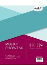 Multo Showtas 23R PP Crystal, 10stuks,glashelder