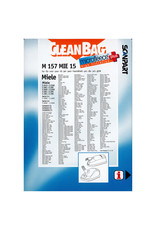 Cleanbag Stofzuigerzak Cleanbag M157MIE15   Miele FJM 4stuks+1 filter