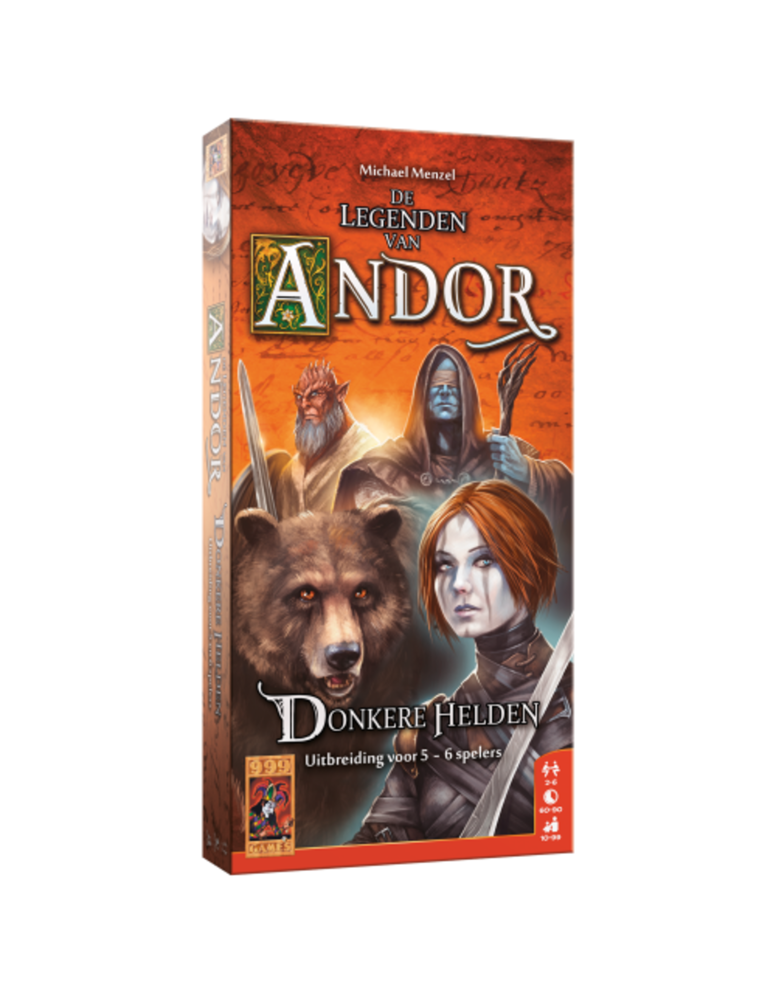 999 Games 999 Games De legenden van Andor: Donkere Helden uitbreiding 5/6 spelers - Bordspel
