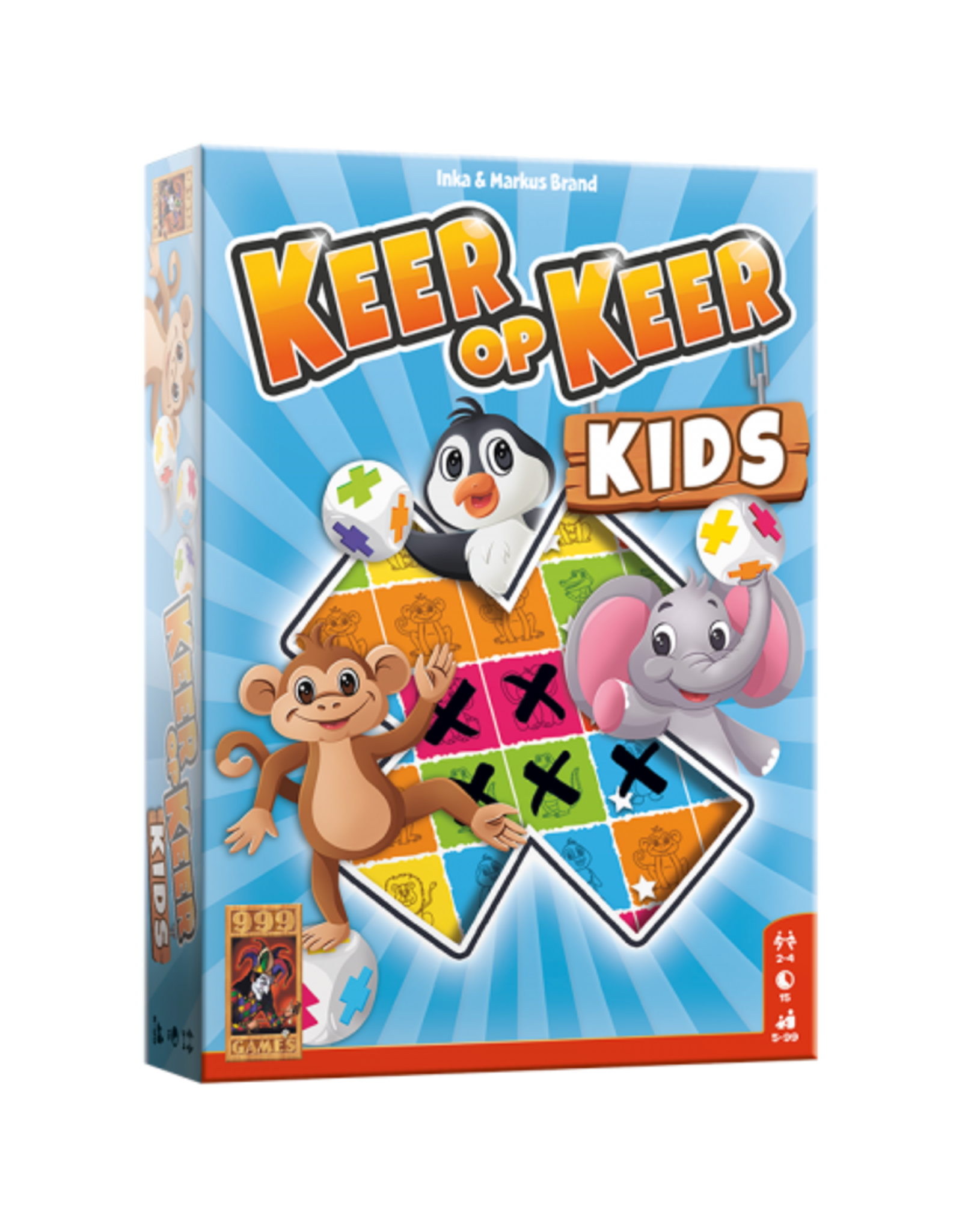 999 Games 999 Games Keer op Keer Kids - Dobbelspel