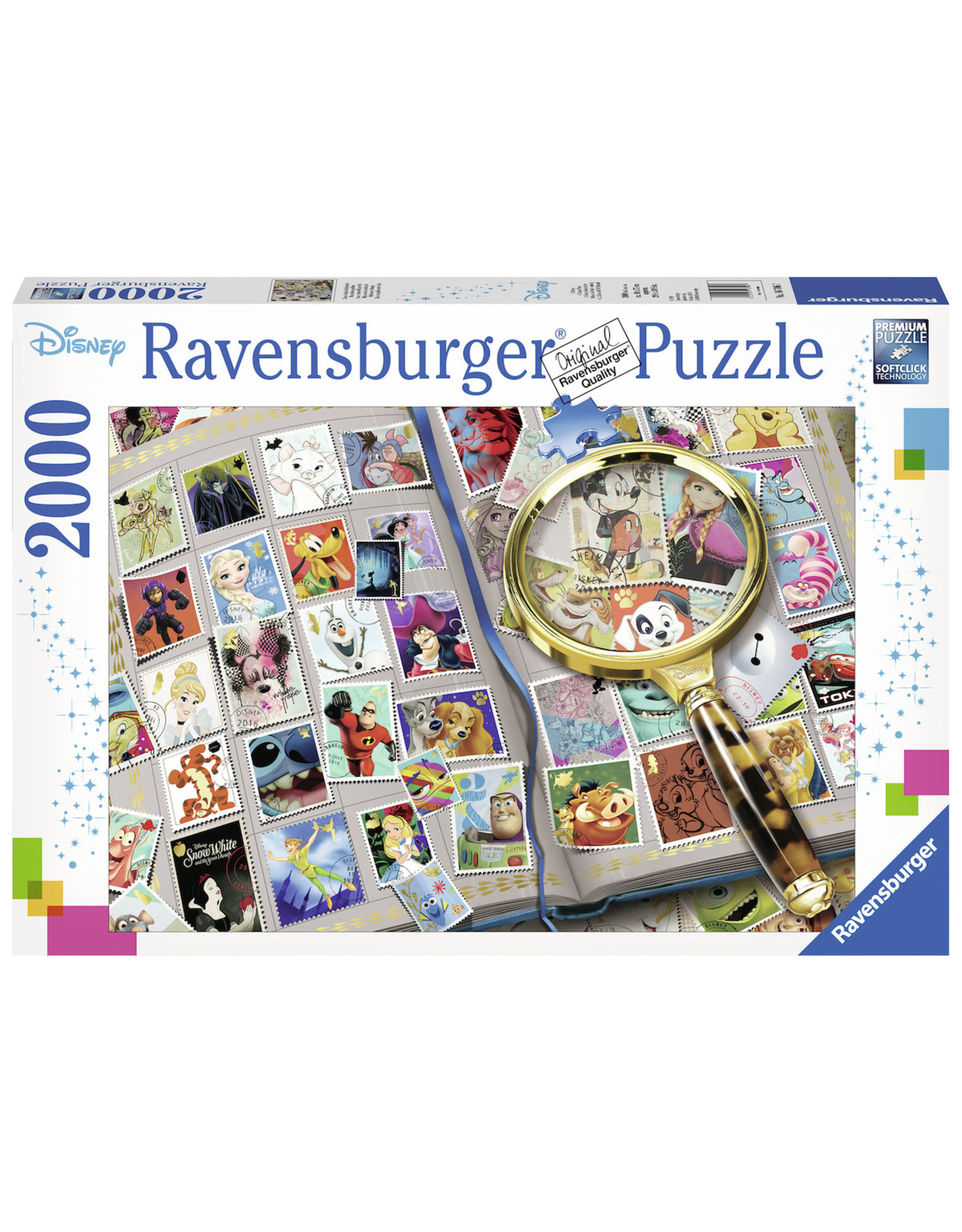 Ravensburger Ravensburger Puzzel 167067  Mijn mooiste postzegels  2000 stukjes