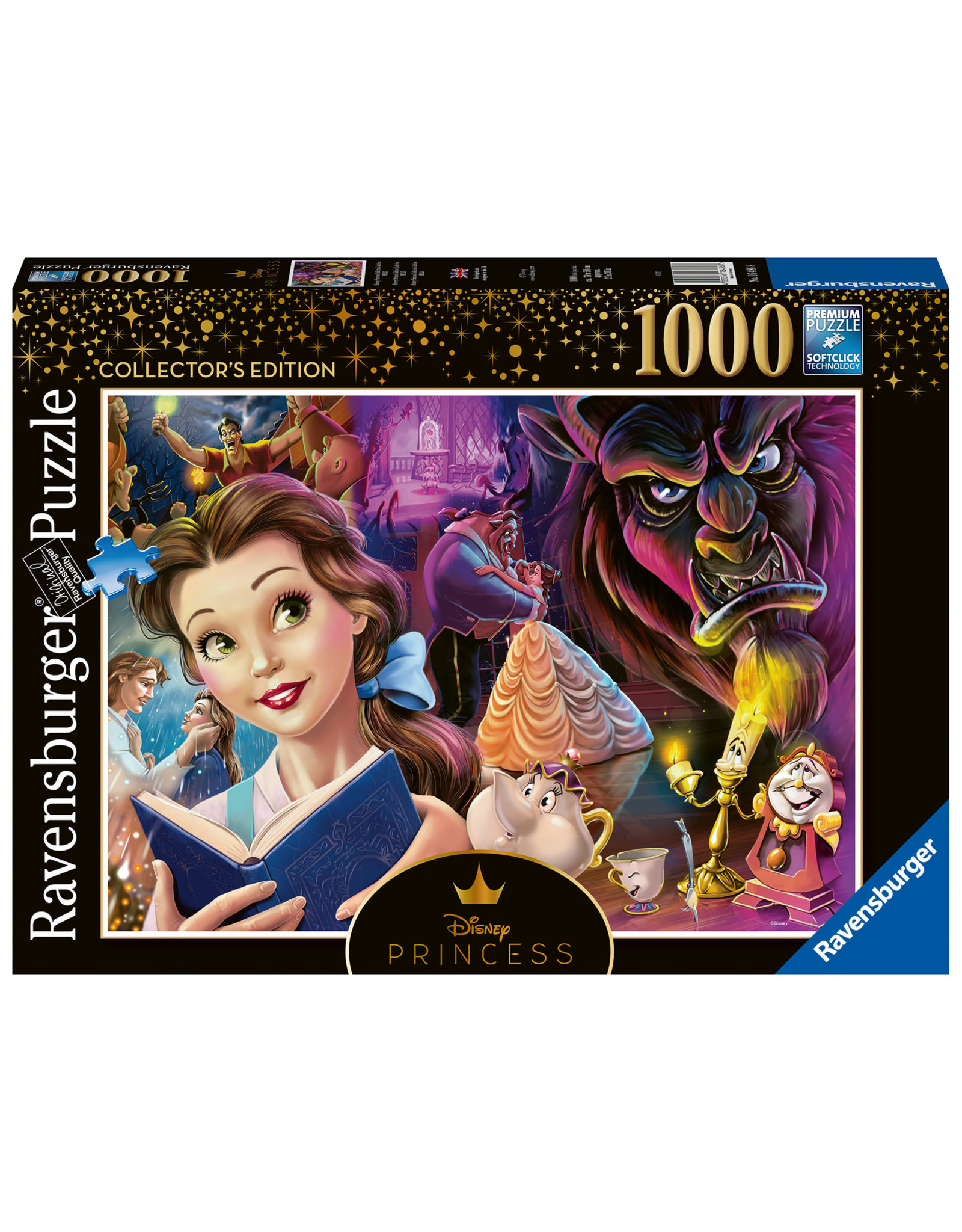 Ravensburger Ravensburger Puzzel 164868 Disney Princess Belle  1000 stukjes Disney Collectors edition