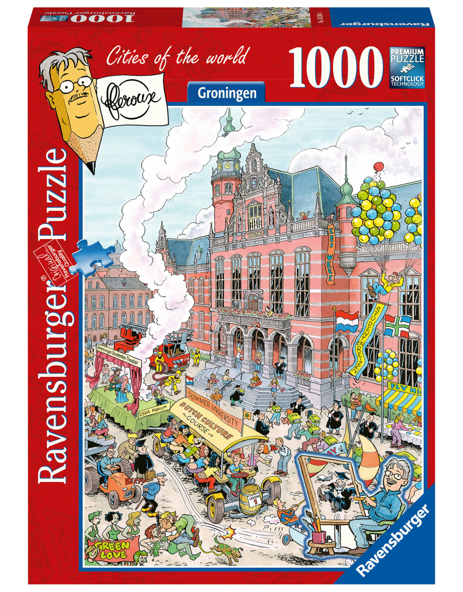 Ravensburger Ravensburger Puzzel 165964  Fleroux Groningen  1000 stukjes