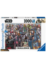 Ravensburger Ravensburger Puzzel 167708 Challenge Star Wars Mandalorian  Baby Yoda 1000 stukjes Ravensburger Ravensburger Puzzel 167708 Challenge Star Wars Mandalorian  Baby Yoda 1000 stukjes