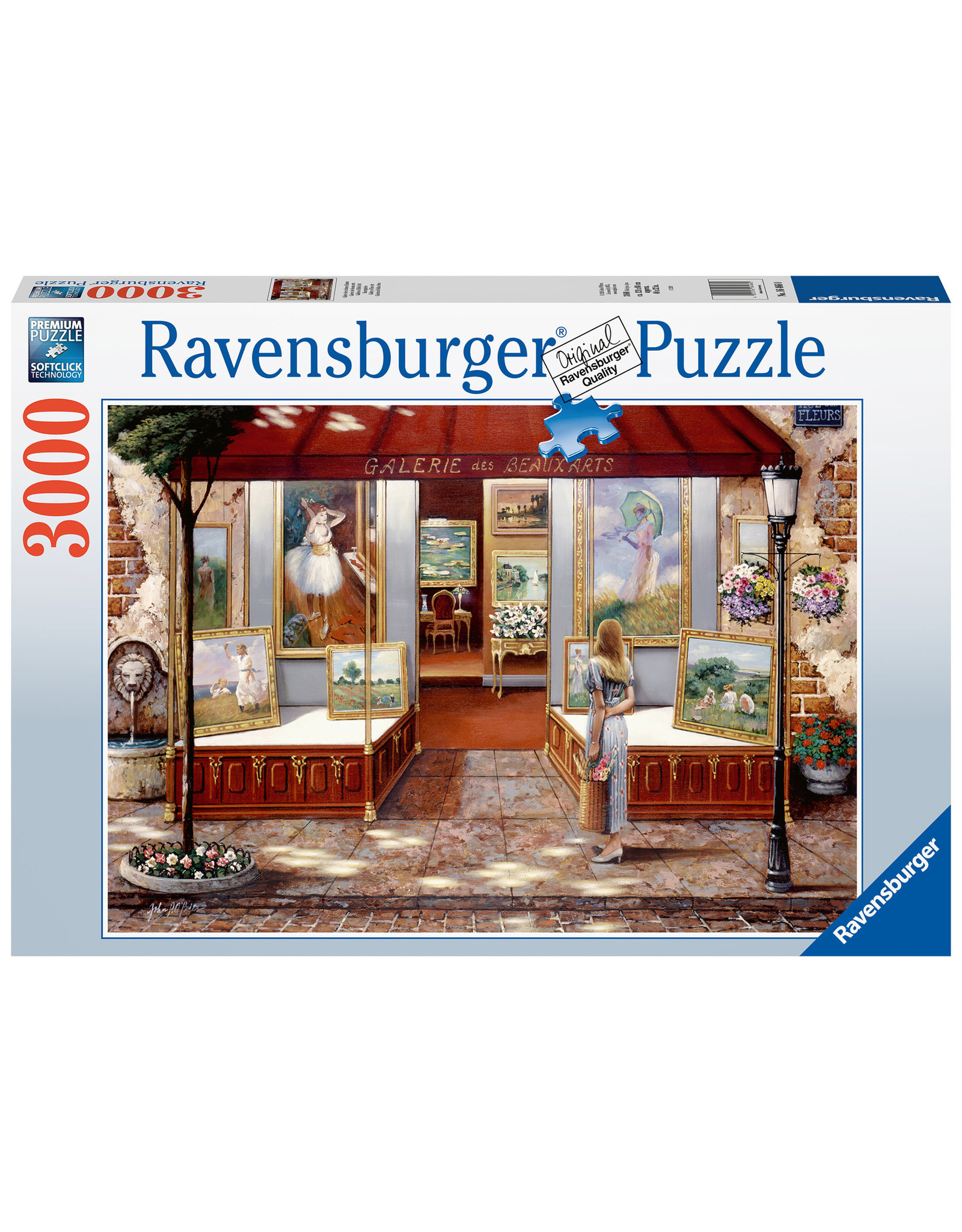 Ravensburger Ravensburger puzzel 164660 Kunstgalerie 3000 stukjes - Gallery of Fine Arts