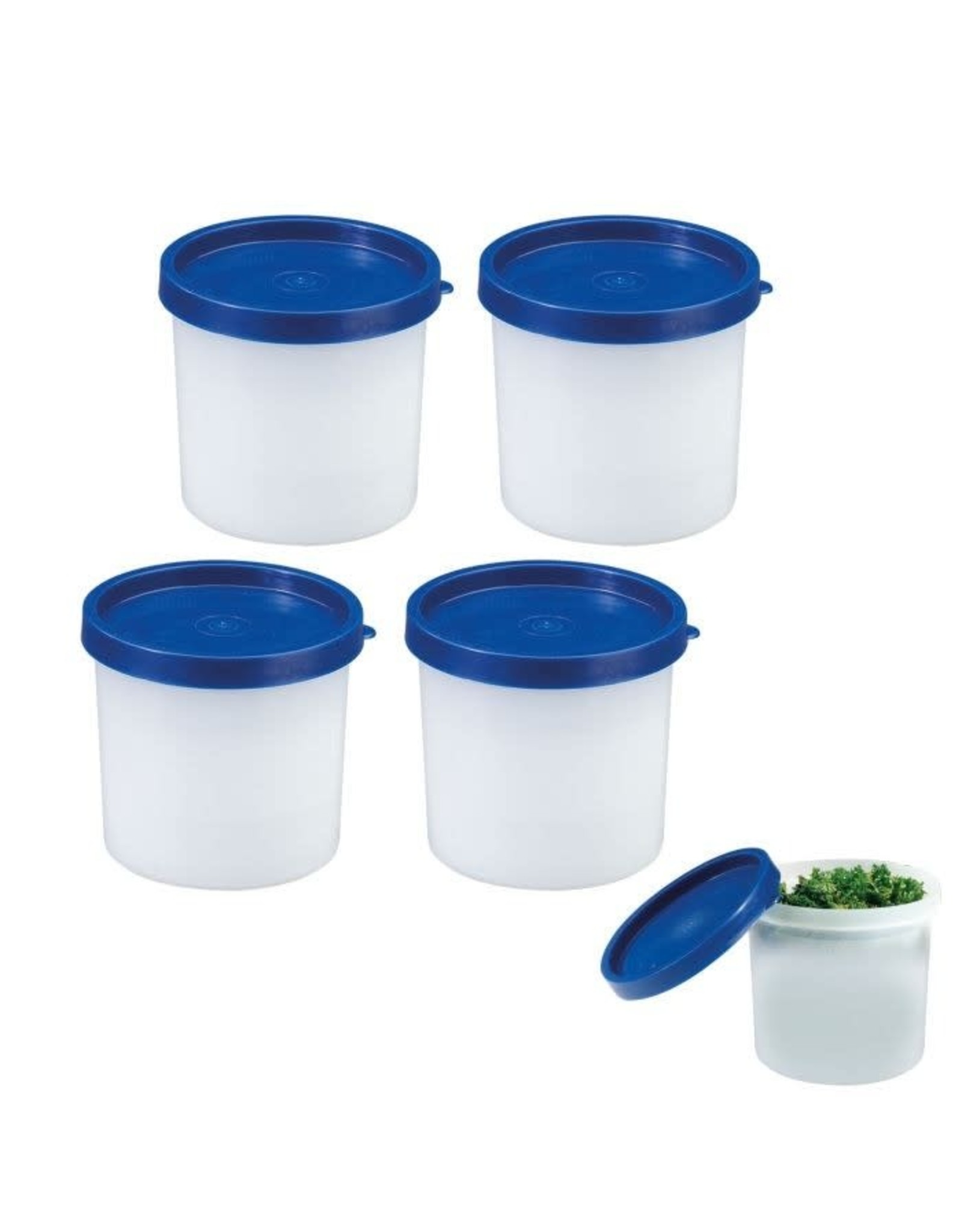 Westmark Westmark Set van Kruidendoosjes "Trio" 0, 2L -  4 Stuks