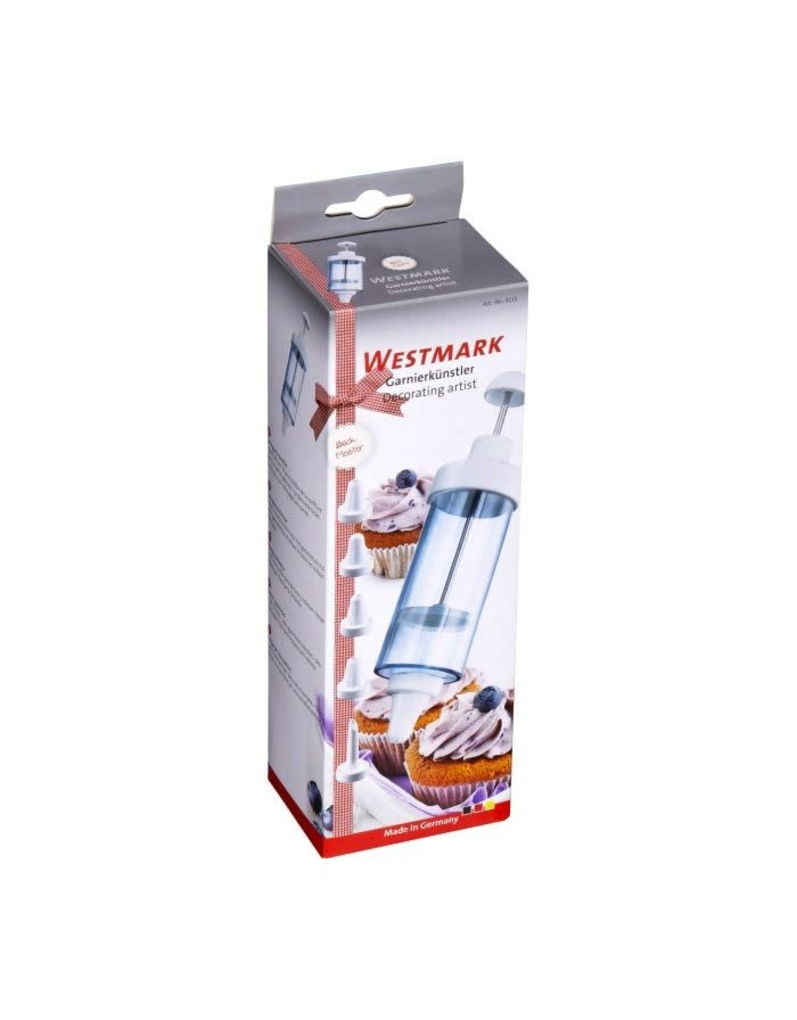 Westmark Westmark Garneerspuit met 5 Spuitmonden, 180ml