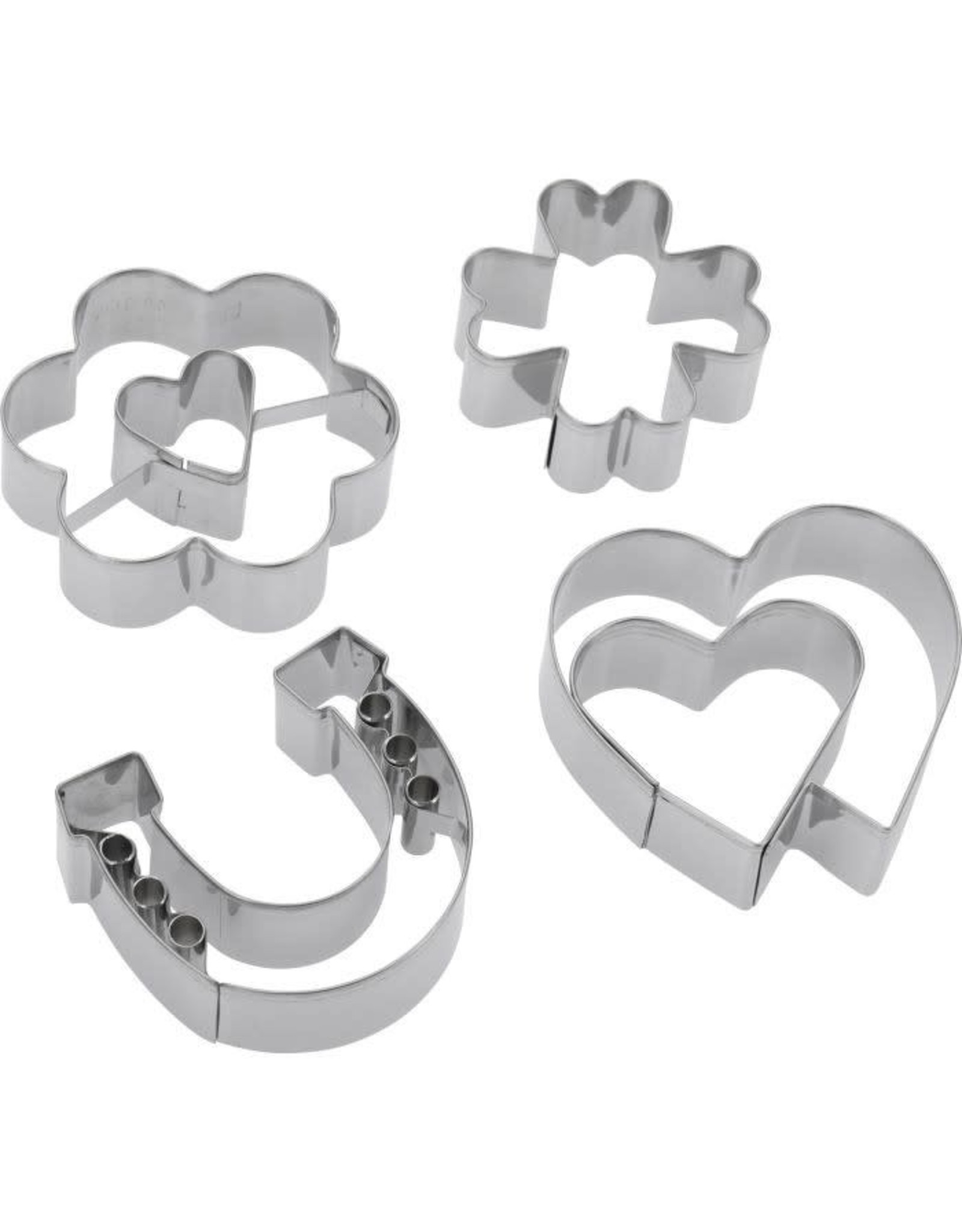 Westmark Westmark Set van Uitsteekvormen Geluk en Liefde - 4 Stuks