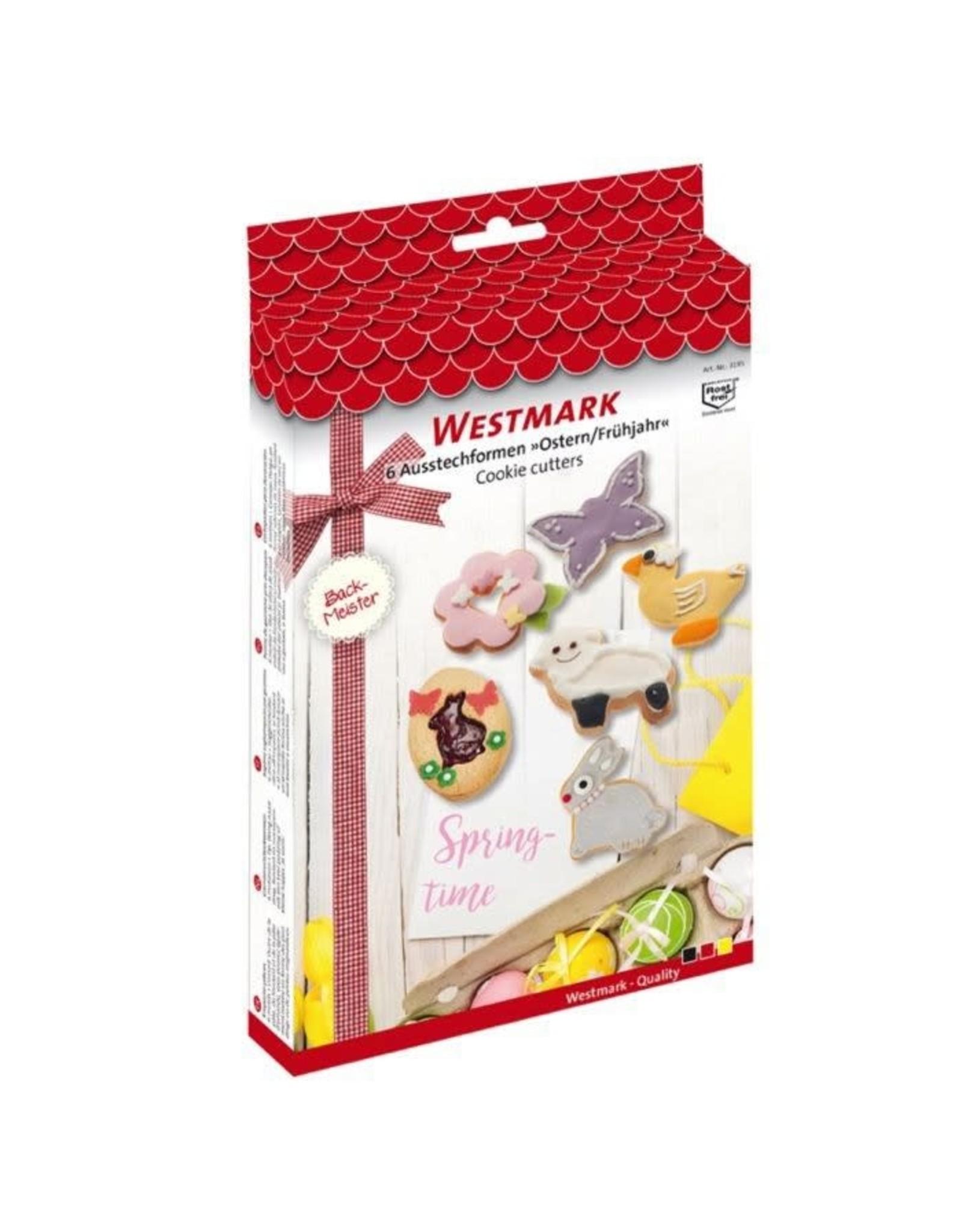 Westmark Westmark Set van Uitsteekvormen Pasen/Lente - 6 Stuks