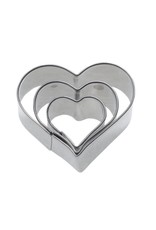 Westmark Westmark Set van Uitsteekvormen Hart - 3 Stuks ( 2cm, 3cm, 4cm)