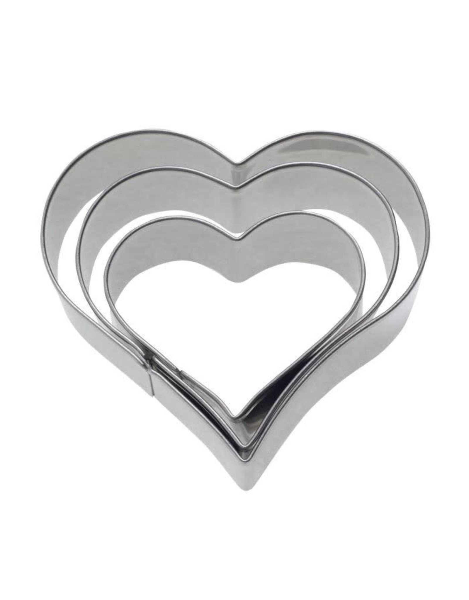 Westmark Westmark Set van Uitsteekvormen Hart - 3 Stuks (4cm, 5cm, 6cm)