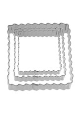Westmark Westmark Set van Uitsteekvormen Vierkant Geribbeld - 3 stuks (4cm, 5cm, 6cm) Westmark Westmark Set van Uitsteekvormen Vierkant Geribbeld - 3 stuks (4cm, 5cm, 6cm)