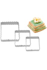 Westmark Westmark Set van Uitsteekvormen Vierkant Geribbeld - 3 stuks (4cm, 5cm, 6cm) Westmark Westmark Set van Uitsteekvormen Vierkant Geribbeld - 3 stuks (4cm, 5cm, 6cm)