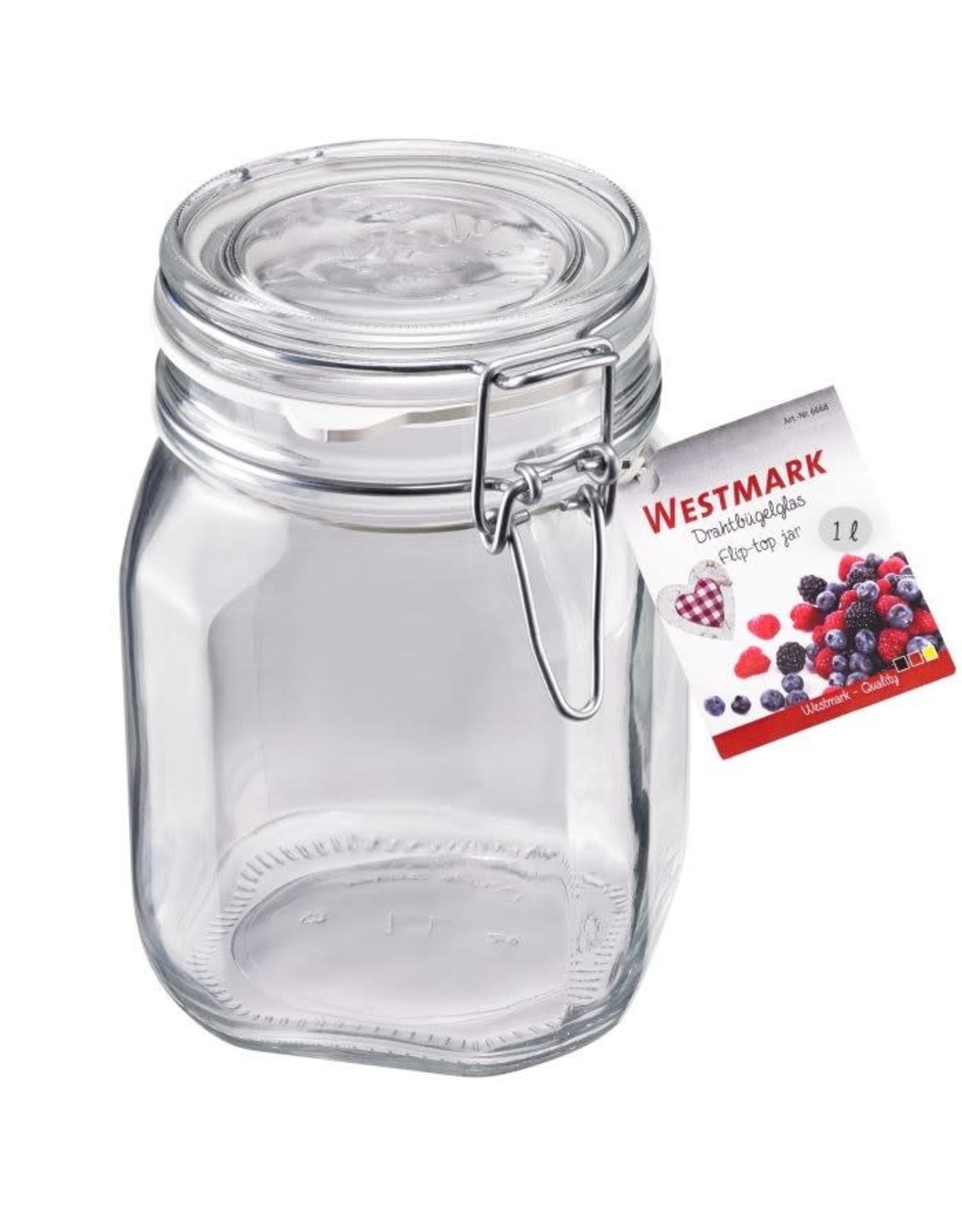 Westmark Westmark Beugelpot Glas (1 l, ø 90 mm)