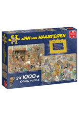 Jumbo Jumbo Puzzel Jan van Haasteren 20052 Dagje Museum  2x1000 stukjes