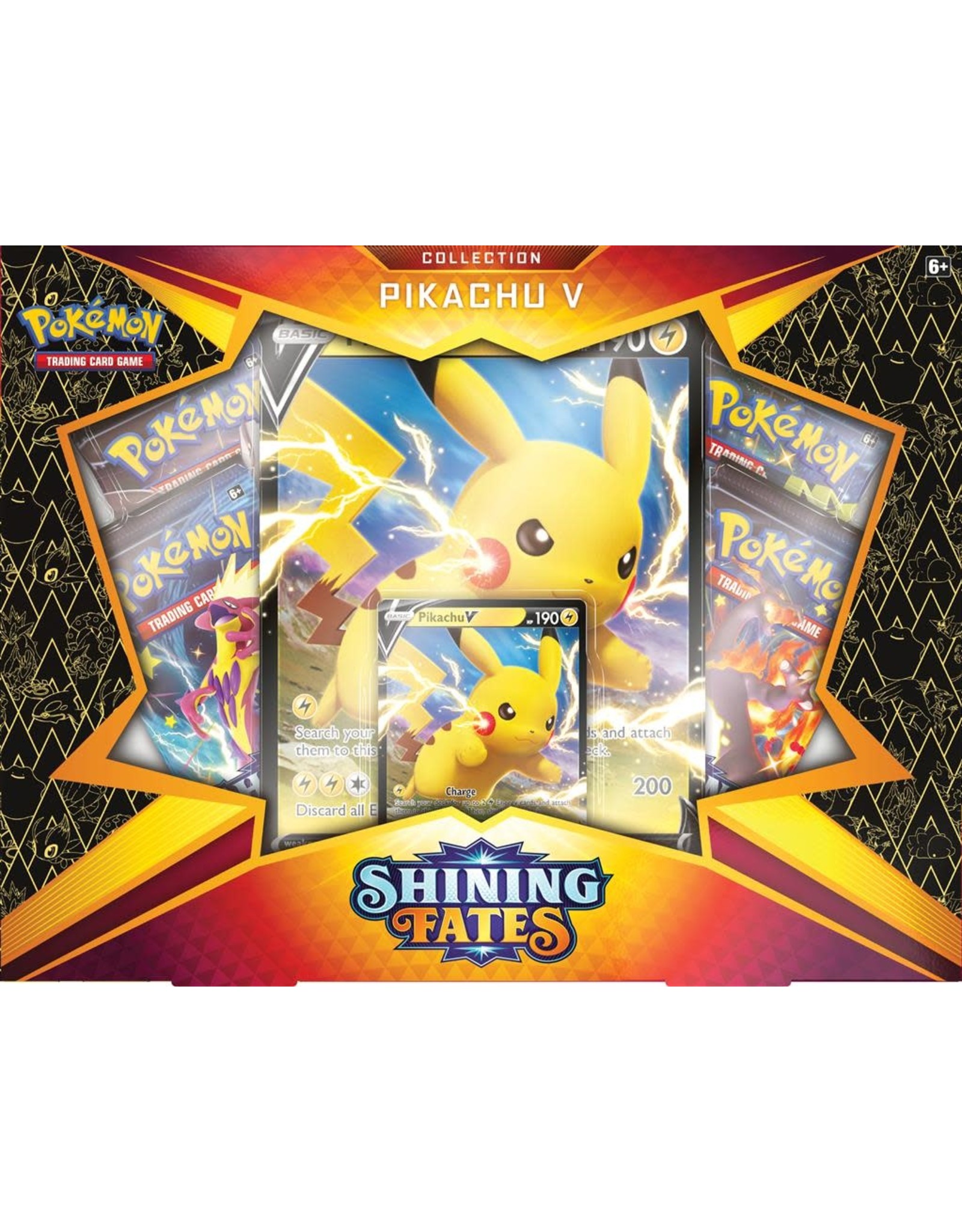 The Pokemon Company Pokémon TCG Shinig Fates Pikachu V Box