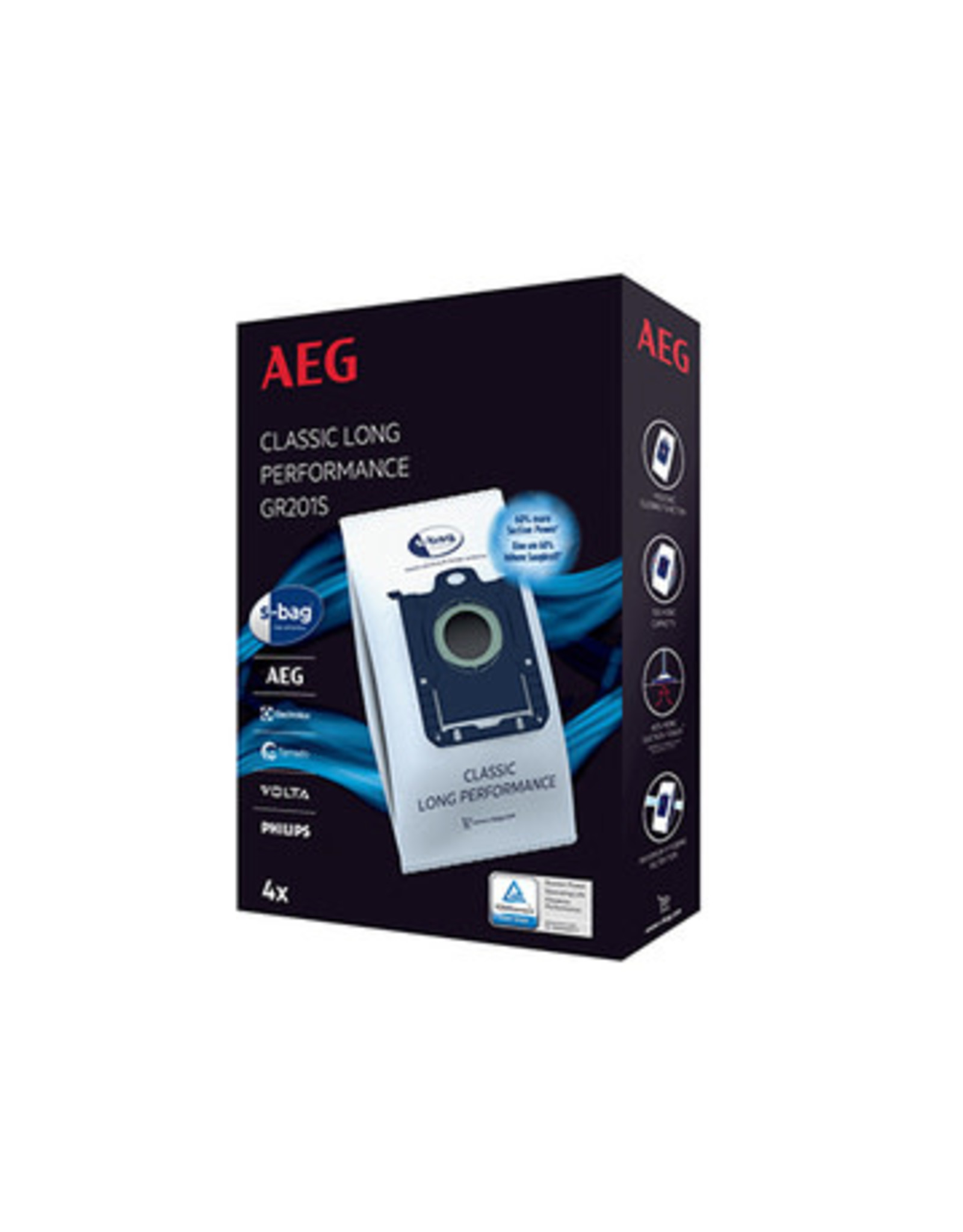 AEG Stofzak long performance 4st. S-bag