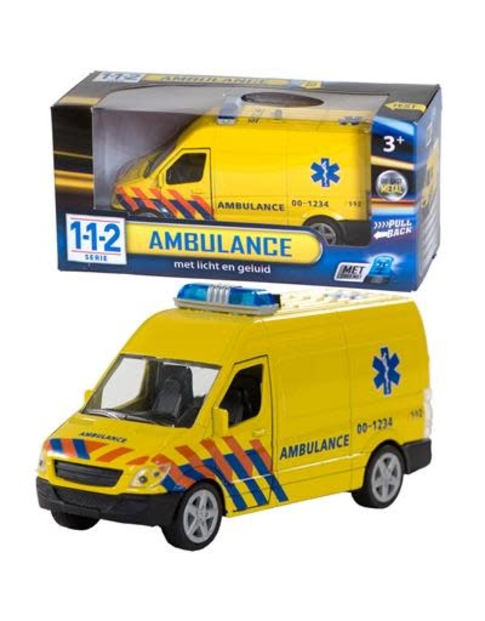 112 Ambulance + Licht/Geluid