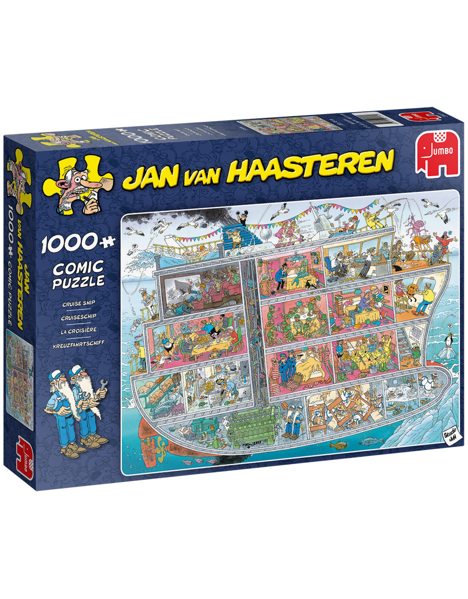 Jumbo Jumbo puzzel Jan van Haasteren 20021 Cruiseschip 1000 stukjes
