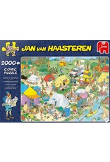 Jumbo Jumbo Puzzel Jan van Haasteren  19087 Kamperen in het Bos 2000 stukjes