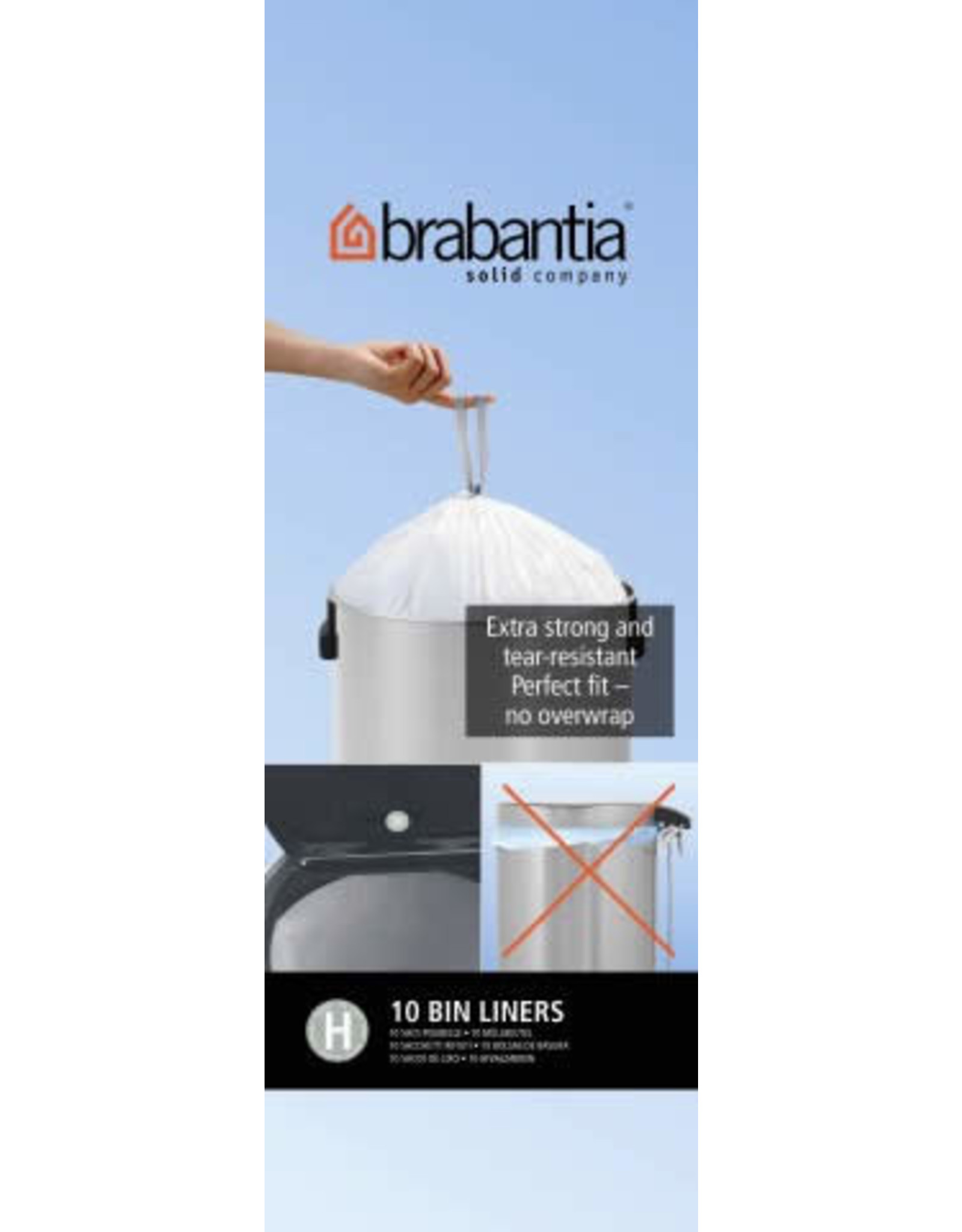 Brabantia Brabantia Afvalzak H  50Lt   10St