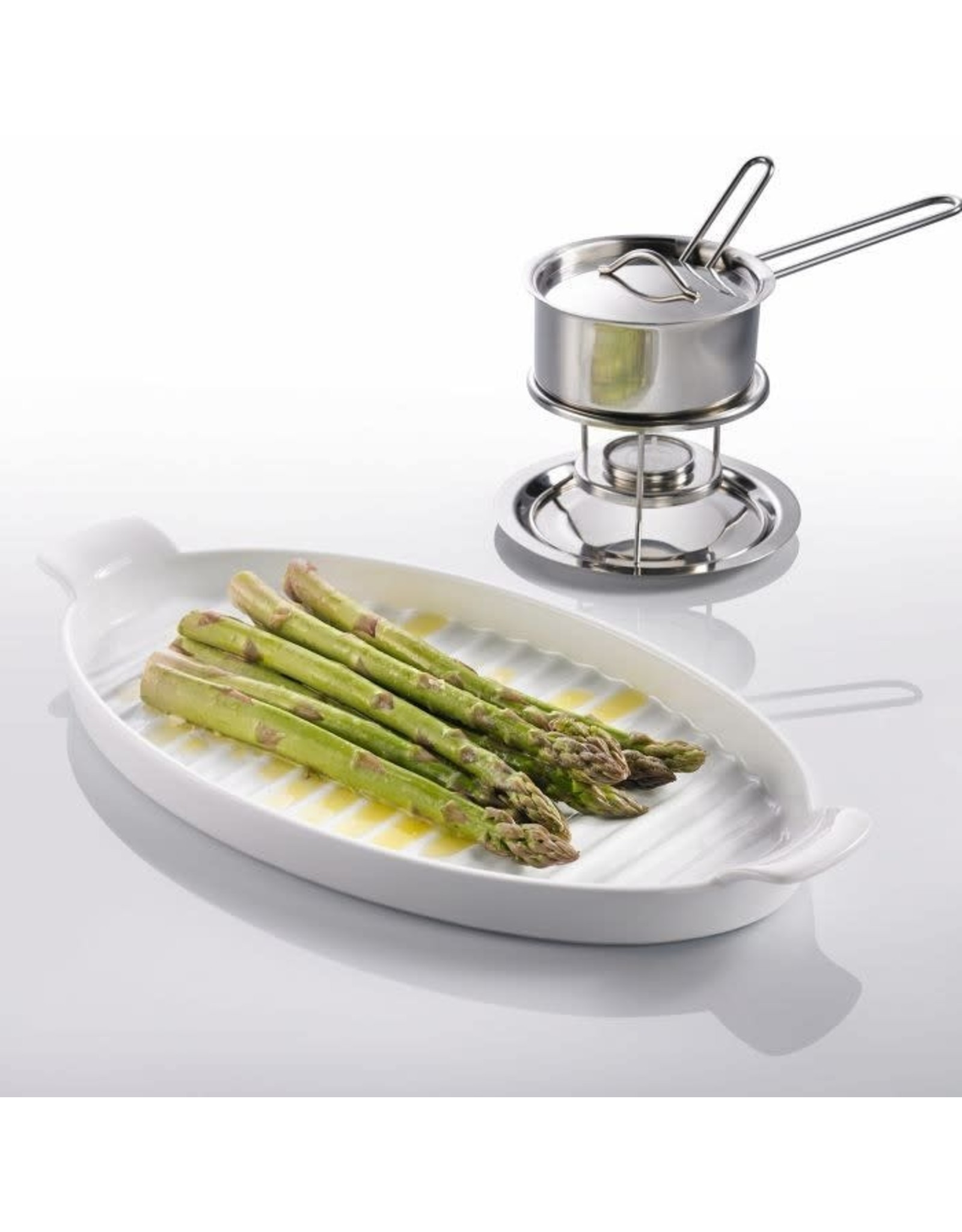 Westmark Westmark Ovalen Asperges- en Serveerschaal, Wit