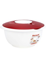 Westmark Westmark Mengkom met Tweedelig Deksel, 2,5 l, Rood Westmark Westmark Mengkom met Tweedelig Deksel, 2,5 l, Rood