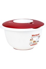 Westmark Westmark Mengkom met Tweedelig Deksel, 3.5 l, Rood