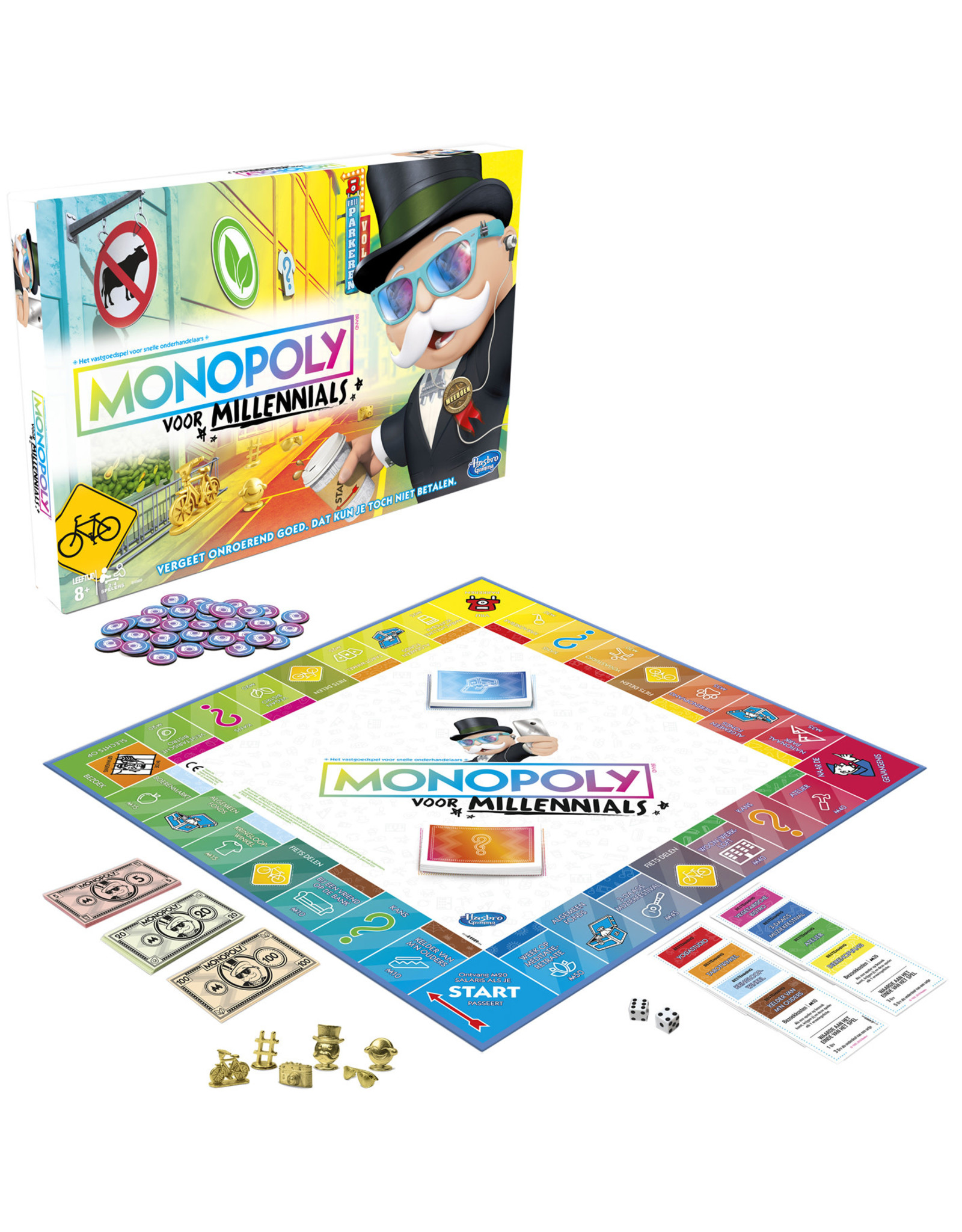 hasbro Monopoly Millenials - Bordspel