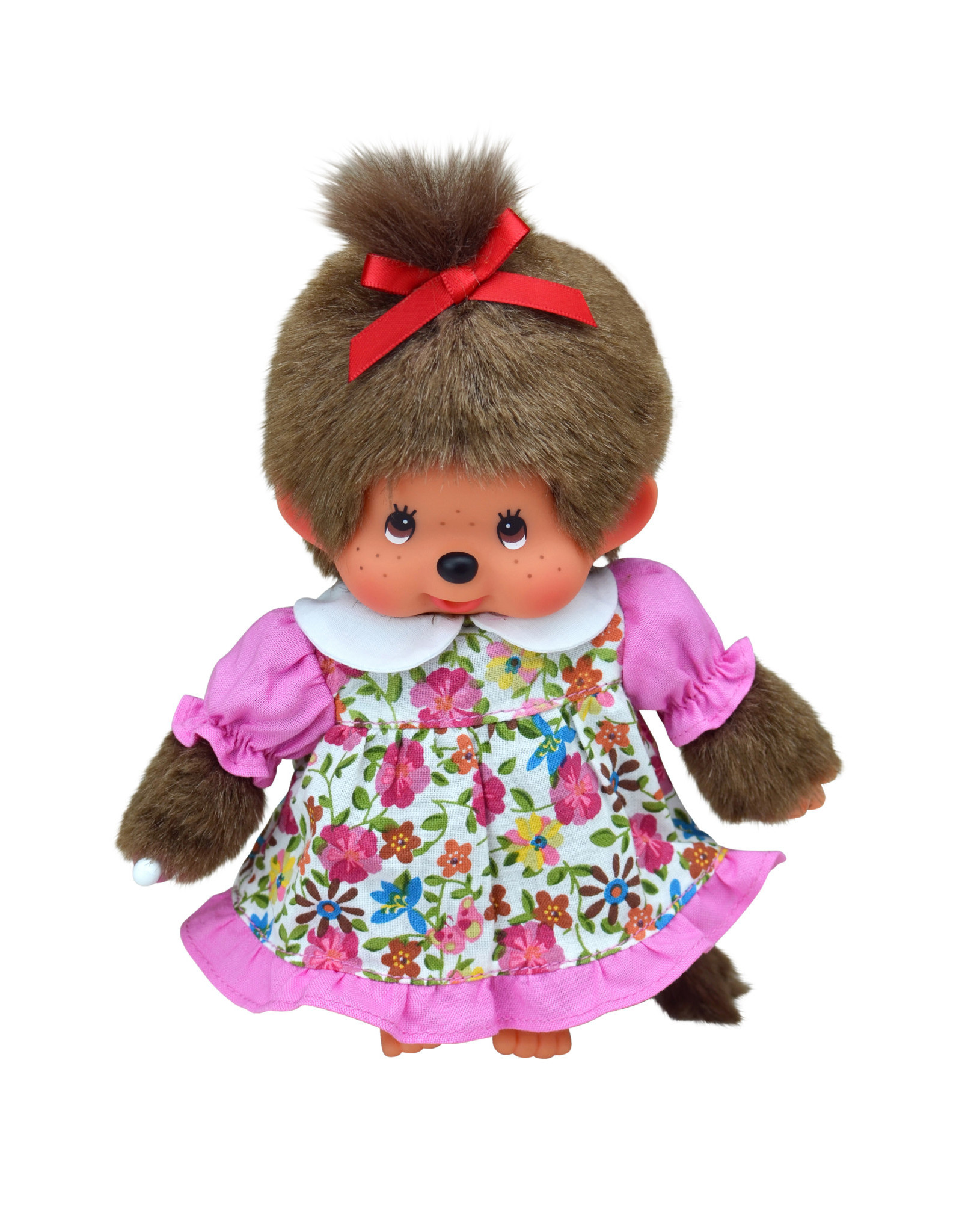 Monchhichi Monchhichi Meisje met Bloemenjurk 20 cm