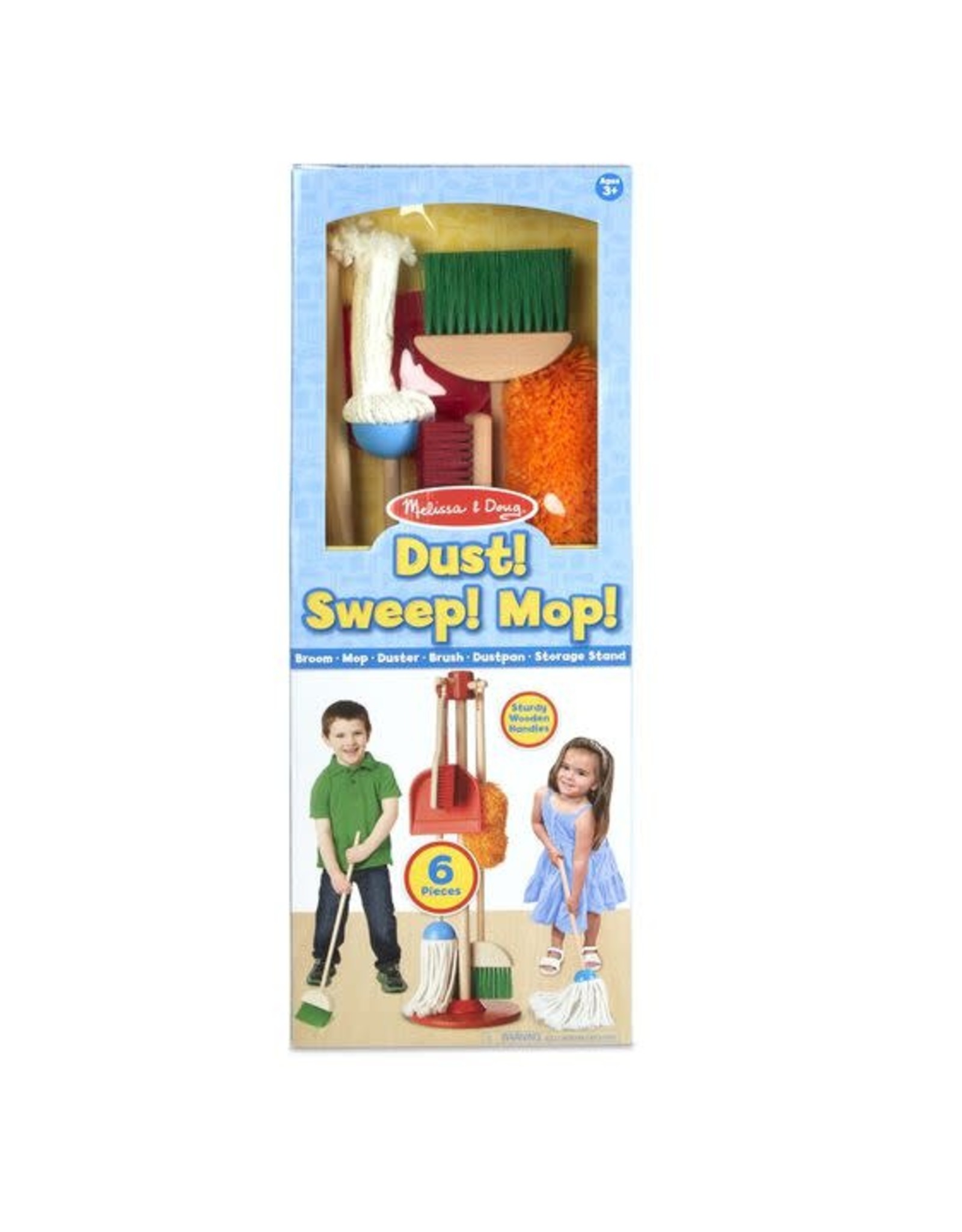 Melissa & Doug Melissa&Doug 18600 Schoonmaakset: Stoffen, Vegen, Dweilen!