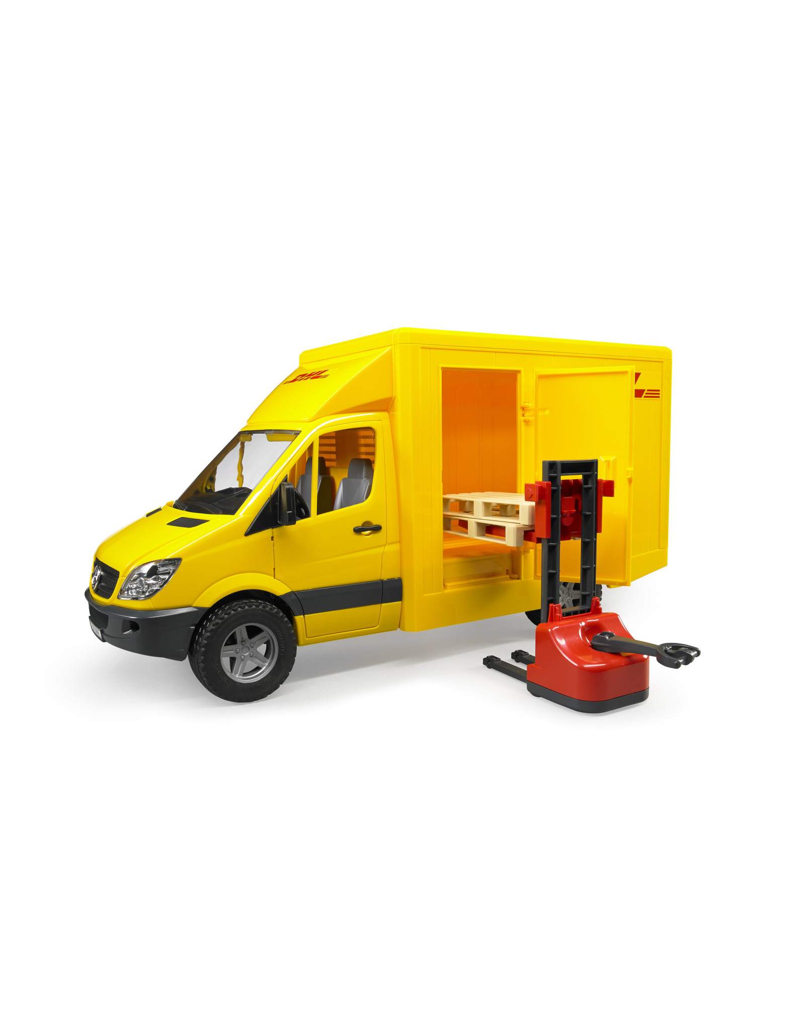 Bruder Bruder 02534 MB Sprinter DHL + Handpallettruck