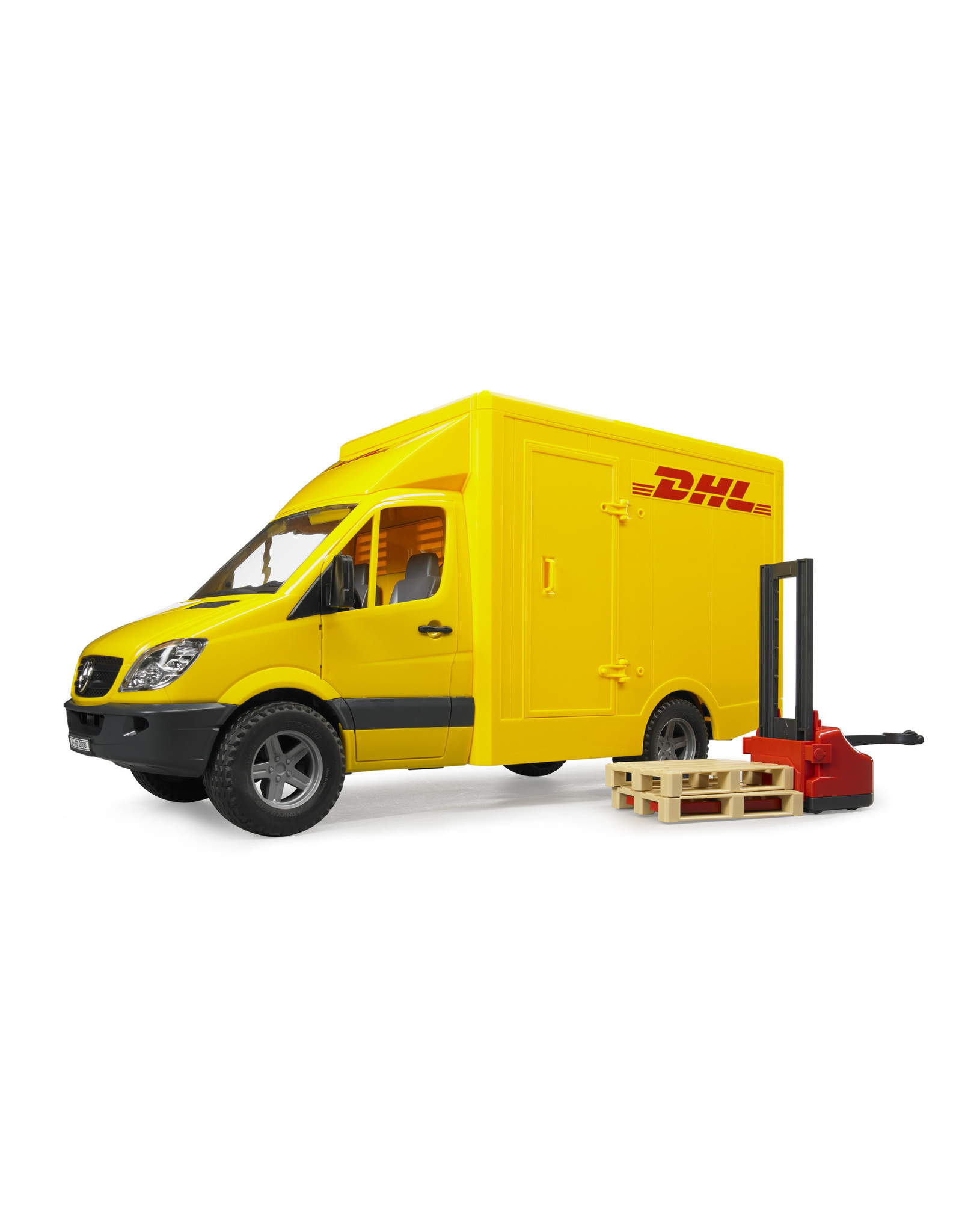 Bruder Bruder 02534 MB Sprinter DHL + Handpallettruck