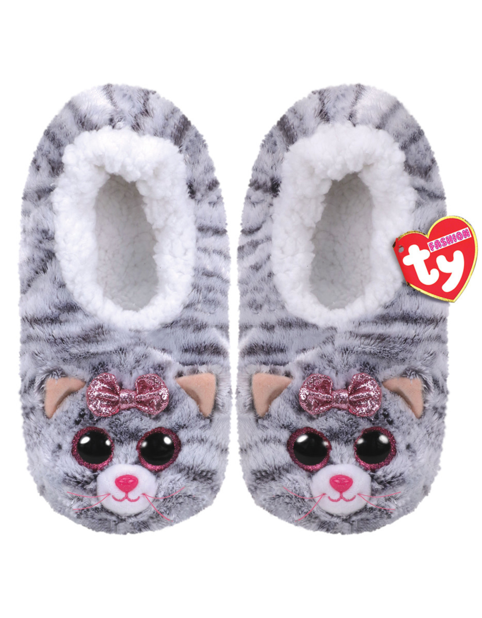 Ty Ty Slipper Socks Kiki de Grijze Kat