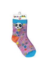 Ty Ty Fashion Sock-a-Boo's Bamboo de Panda, Roze/Blauw